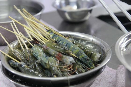 chọn tôm nướng muối ớt