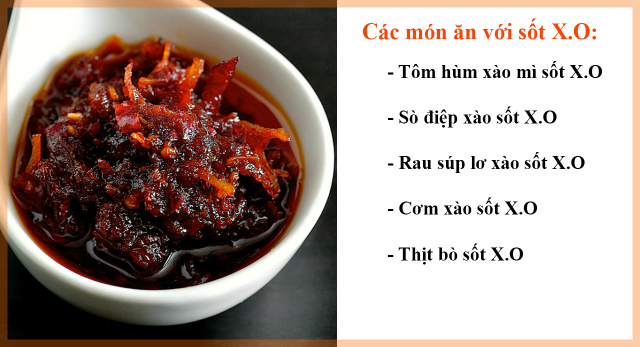 sốt xào XO