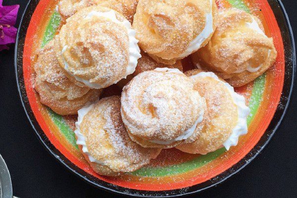 Bánh mini cream puffs