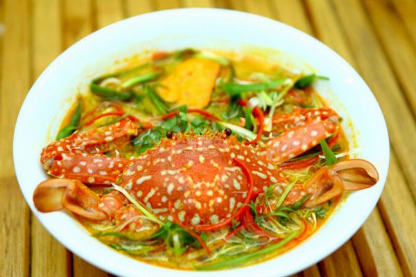 Canh ghẹ nấu chua