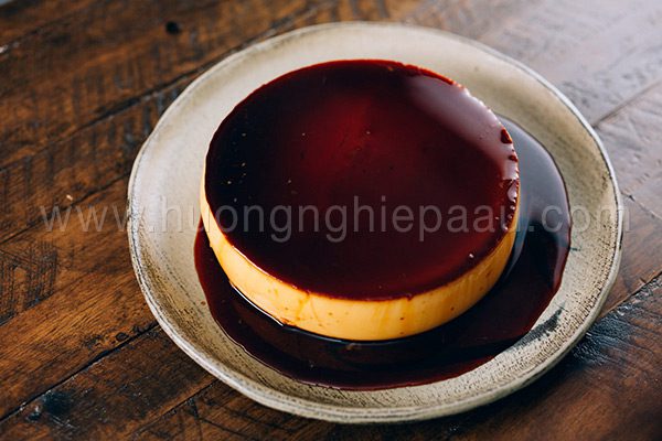 Bánh flan caramen