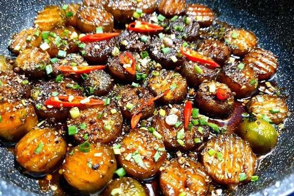 Bí Ngòi Kho Tiêu