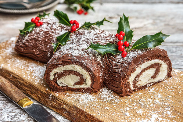 Nguồn gốc của bánh khúc cây Noel