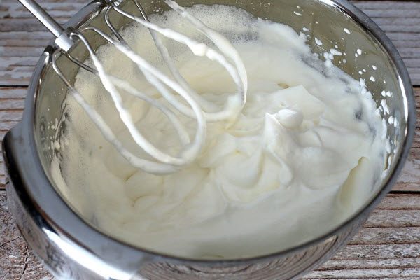 whipping cream