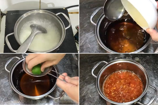 Làm Nước Chấm Phở Cuốn