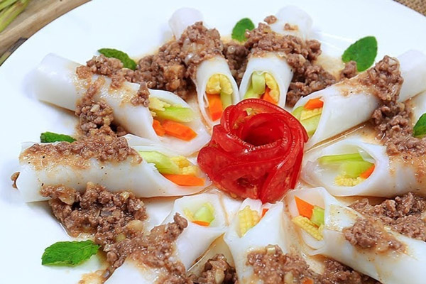 Phở Cuốn Thịt Bò Băm