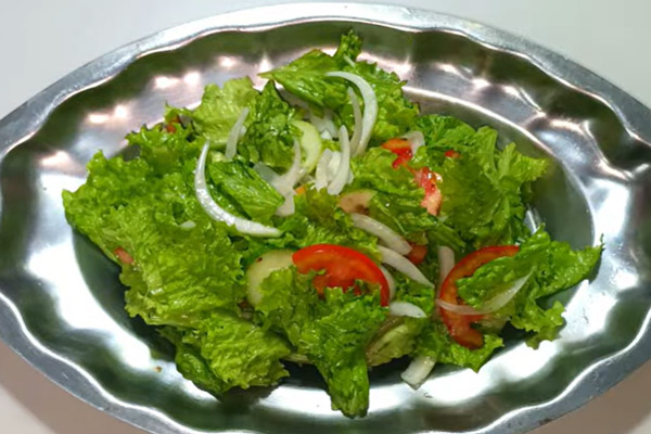 cách làm salad rau xà lách trộn dầu giấm