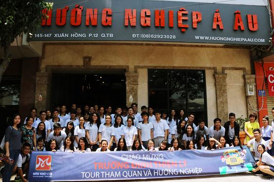 trường Đinh Thiện Lý trải nghiệm lớp học HNAAu