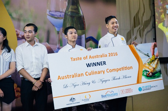 Thanh Khoan Ngọc Hưng đạt giải nhất cuộc thi Taste of Australia
