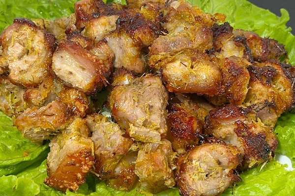  cách làm thịt lợn ướp riềng mẻ nướng 