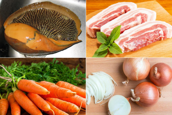 Nguyên Liệu Để Làm Gỏi Xoài Ốc Giác