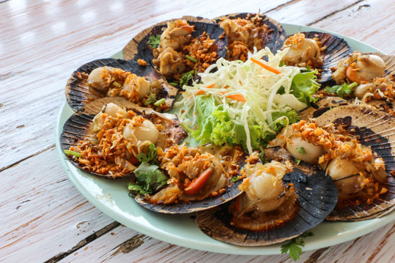 món ăn chuyên đề ốc