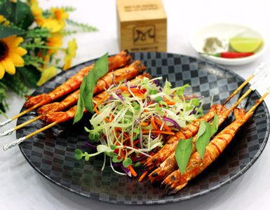 Tôm nướng