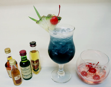 Blue heaven cocktai
