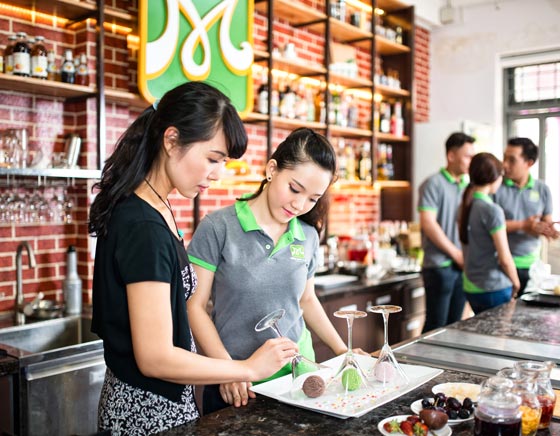 đào tạo làm kem