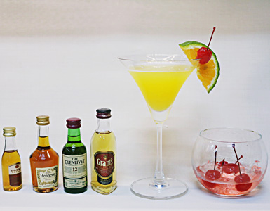 Golden cadillac cocktail