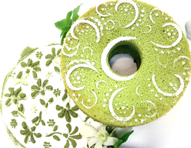 Matcha chiffon