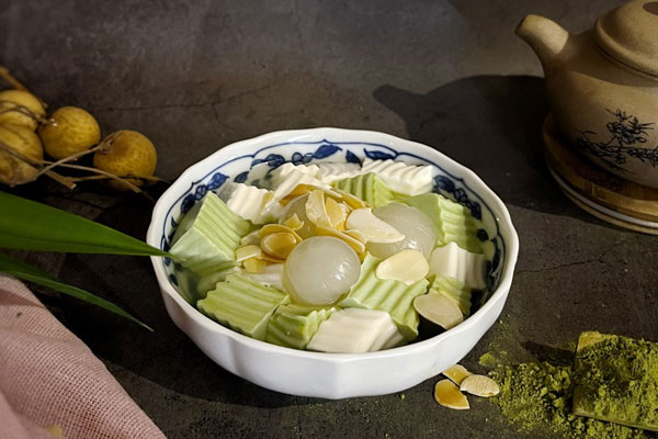 Làm khúc bạch trà xanh