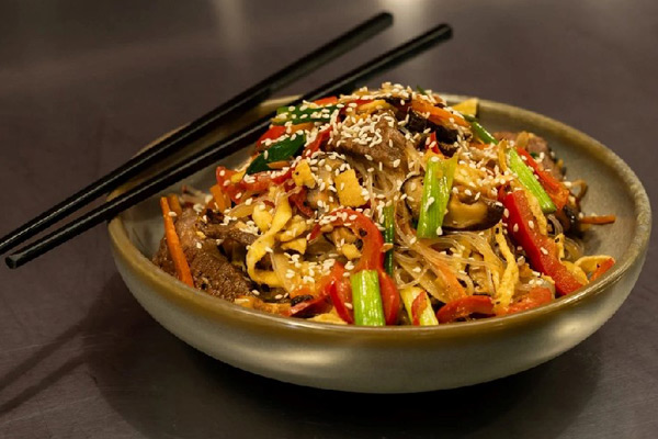 Miến Hàn Quốc Trộn Trứng Gà