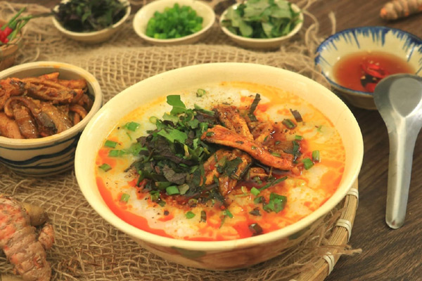 cách làm cháo lươn