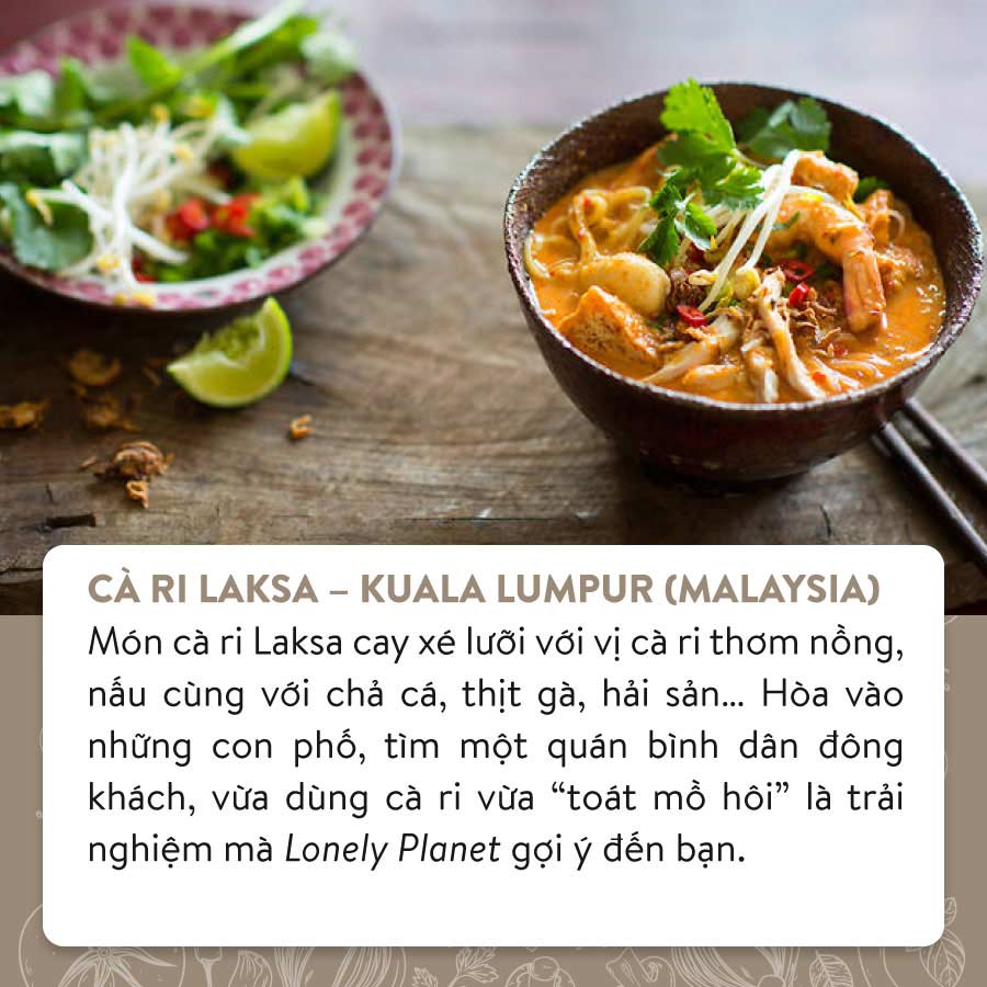 Cà ri Laksa của Malaysia