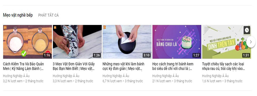 Mẹo vặt nghề bếp