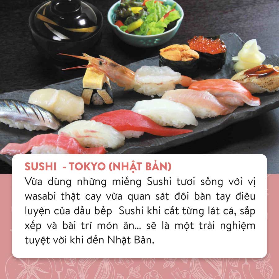 Sushi của Nhật Bản