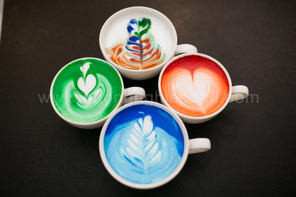 RainBow Latte Art