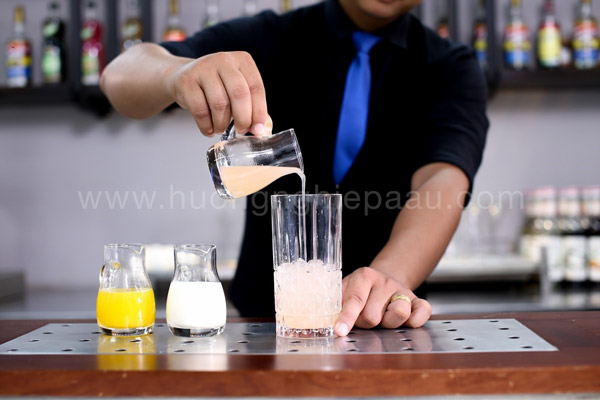 Pha chế mocktail Non Acapulco