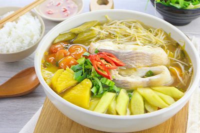 canh chua cá diêu hồng