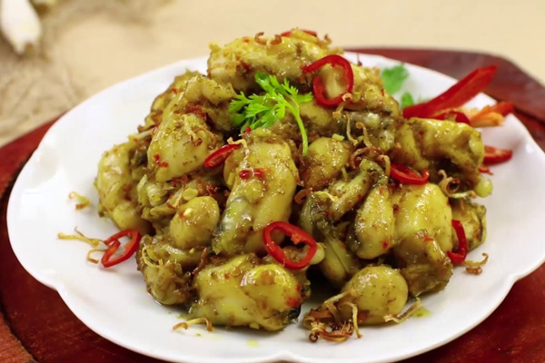 Ếch xào lăn là món ăn cực đưa cơm