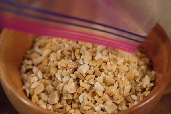 Đậu phộng rang giã nhuyễn vừa