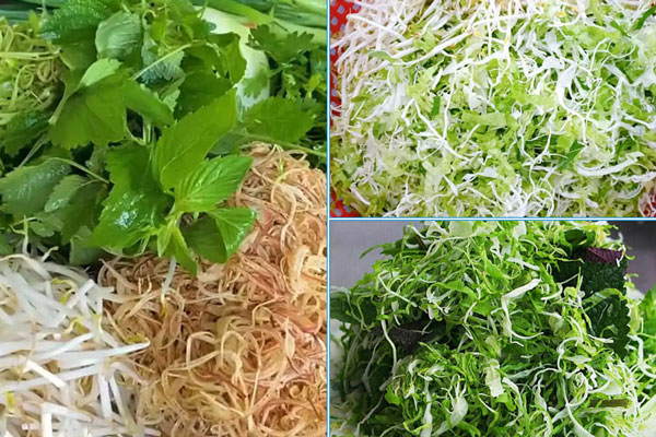 Bún cá ngừ ăn kèm với rau gì cho đúng vị