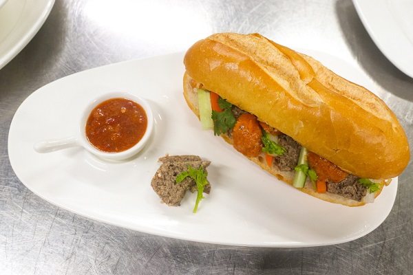 học làm nhân bánh mì chay