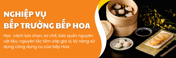 Bếp trưởng bếp hoa