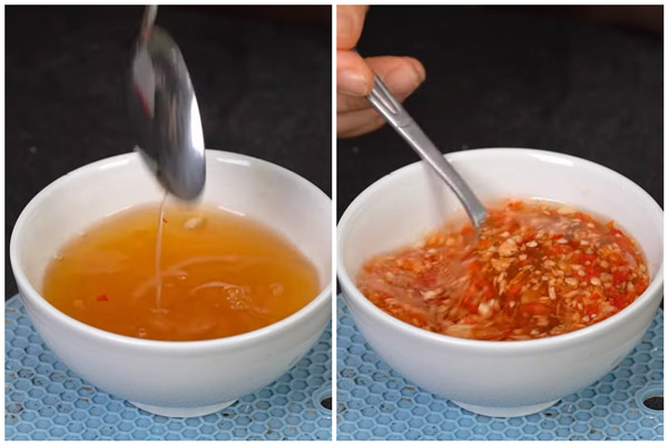 Cách làm nước xốt trộn bún