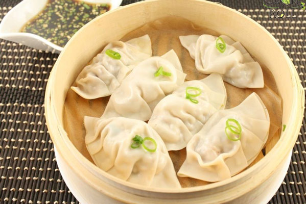 Há cảo chay vẫn bắt mắt và thơm ngon