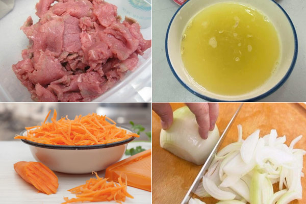 Sơ chế nguyên liệu là bước quan trọng