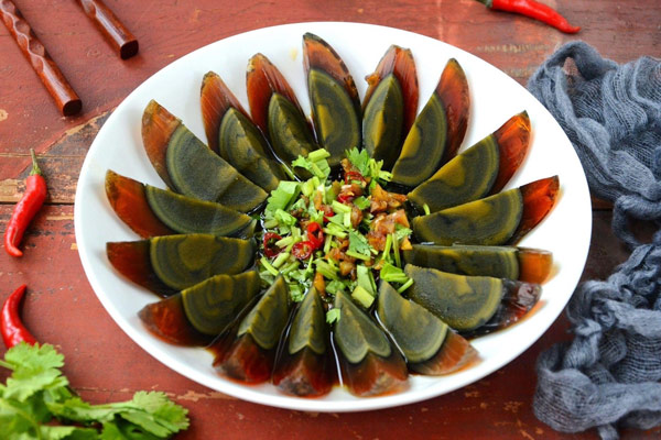 Có thể thêm vào trứng vịt bắc thảo