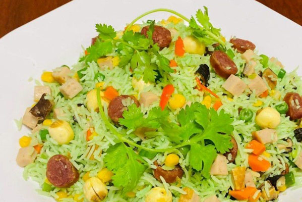 Món cơm chiên không cần trứng vẫn thơm ngon,