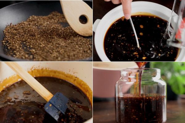 Làm Nước Xốt Tiêu Đen