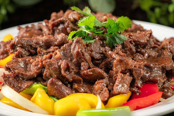 thịt bò xốt tiêu đen