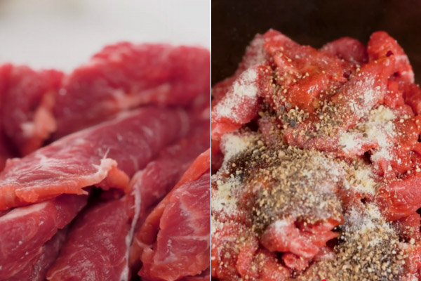 Ướp thịt bò tầm 15 phút cho thấm gia vị