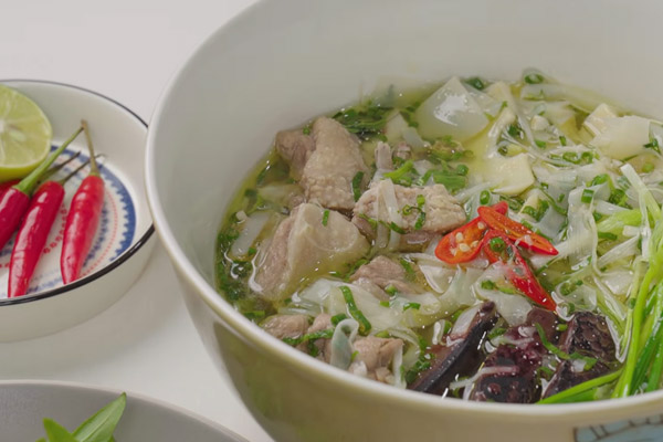 Bún ngan măng tươi ngọt thanh