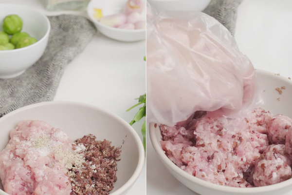 Sơ chế giò sống (làm mọc)